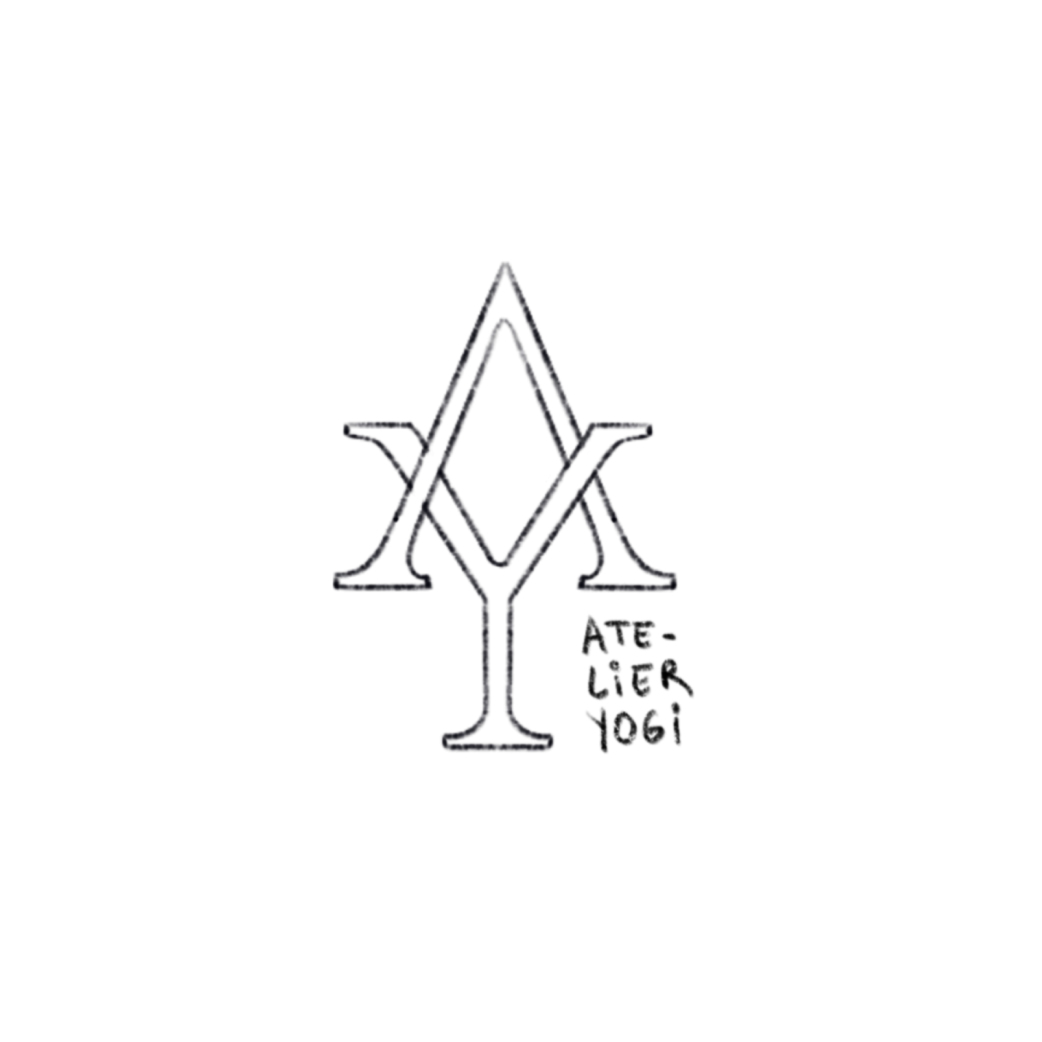 alt="Croquis du logo Atelier yogi"
